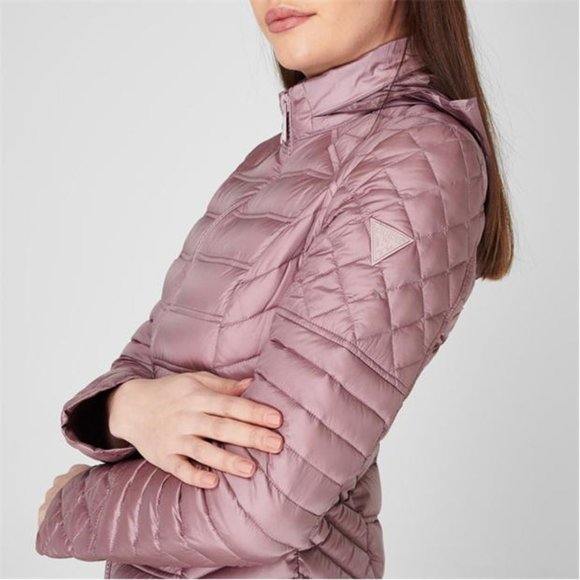 NWT GUESS Marciano XS QUILTED DOWN Natasha Puffer Jacket Coat Moncler Mackage - Picture 6 of 16